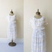 blanca VINTAGE tiered lace cotton gauze mexican DRESS sz L-XL