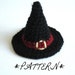 tiny witch hat