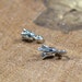 Fits 2mm Sterling Silver Handmade Artisan FOUR PRONG ENDCAPS For 2mm Round Leather Cord One Pair