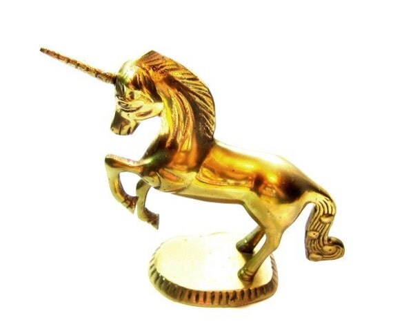 metal unicorn figurine