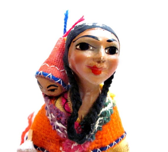 antique peruvian dolls