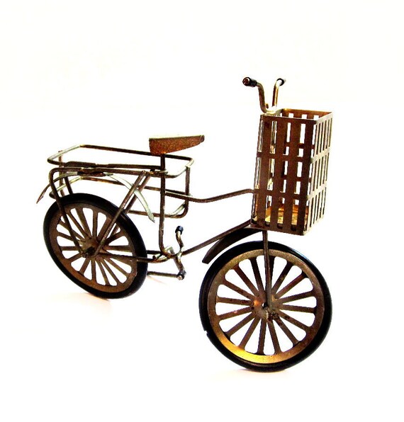 miniature metal bicycle