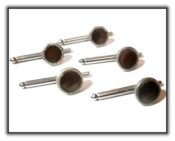 pearl shirt studs