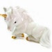 white unicorn figurine