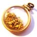 Alaska Gold Nugget / Flake Pendant / Charm - Vintage / Antique Jewelry