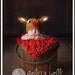 Custom Crochet Baby Reindeer Hat