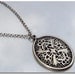 Art Deco Sterling Silver Filigree Pendant Interior Madonna Relic 20% Off Sale