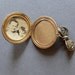 Vintage Pendant Locket Brooch With Childs Photo