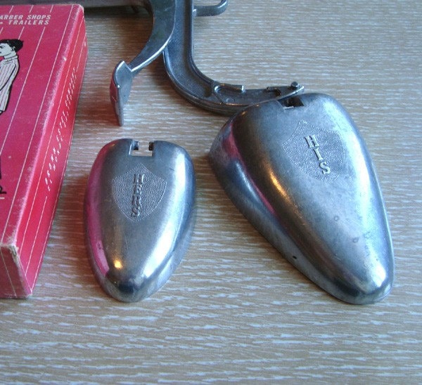 Vintage Wall Mount Shoe Shine Holder Line Up for a Good Shine