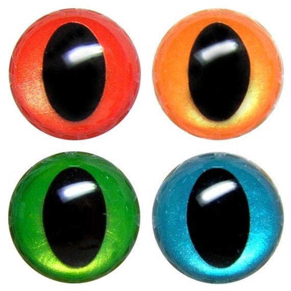 12mm metallic CAT craft safety eyes