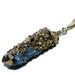 Spirit Quartz Druzy Pendant with 24K Gold Dipped Edge