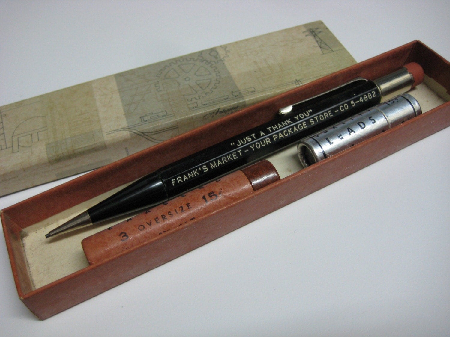 vintage Autopoint mechanical pencil set