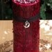 Blood Moon . Moontime Lunar Alchemy Witches Alchemy Candle . Lunar Magick, Goddess Workings . Dark Earthly Moonflower, Bladderwrack and More