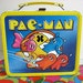1980 Pac Man School Lunch Box with Thermos