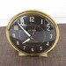 Vintage 1960's Big Ben Westclox Wind Up Alarm Clock, Metal, Working, Black Face, Cream Case