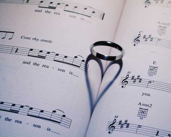 wedding ring sheet music