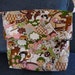 Messenger fold over shoulder bag purse tote Asian