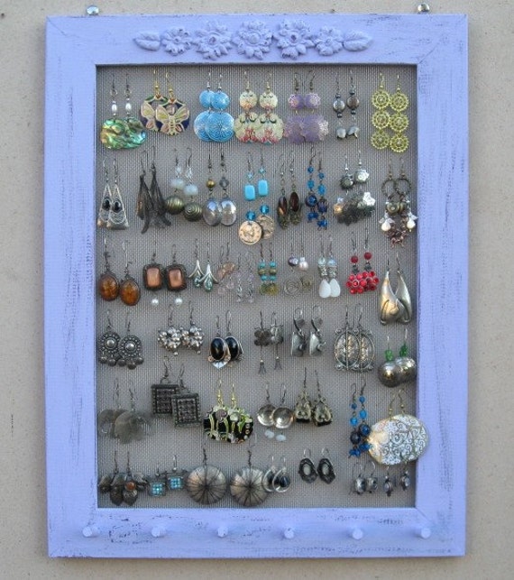 shabby chic jewelry display rack holder lilac 40 50 shabby chic jewelry display rack holder lilac 40 50