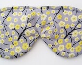 Silk Luxury Sakura Blossoms Sleep Eye Mask- Fully Adjustable