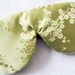 Sleep mask in all Silk cherry blossoms Fully Adjustable