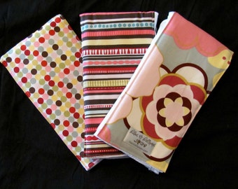 Burp Cloths - Kleo Sage Burpie Trio