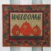 Welcome Wall Hanging - Pumpkin (TGWLG)