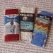 American Pie...set of 3 vintage rick rack trims in red, white and blue