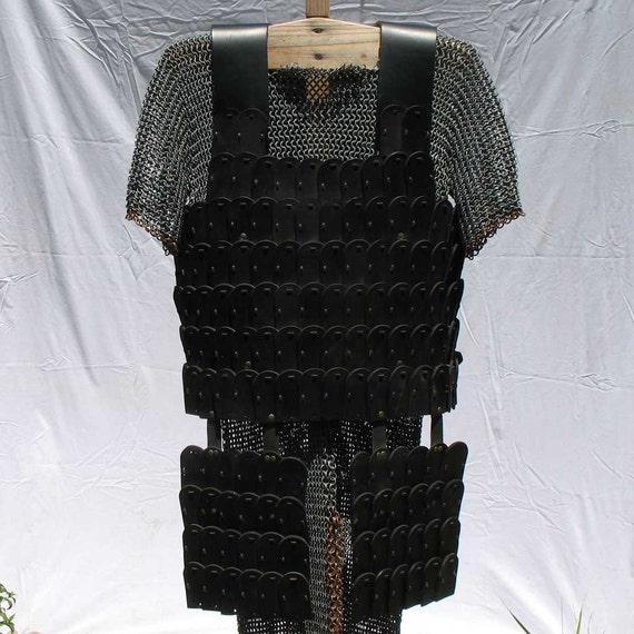 Items similar to Leather Byzantine Lamellar Cavalry Armor on Etsy