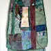 Fairy Art Embellished Fiber Art Wall Hanging