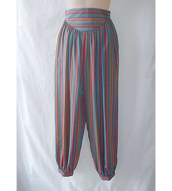 vintage striped trousers