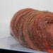 Fiber Batt, Cormo, Merino, Alpaca, Hemp, Firestar, for Spinning, Felting, 1 oz., Desert Twilight