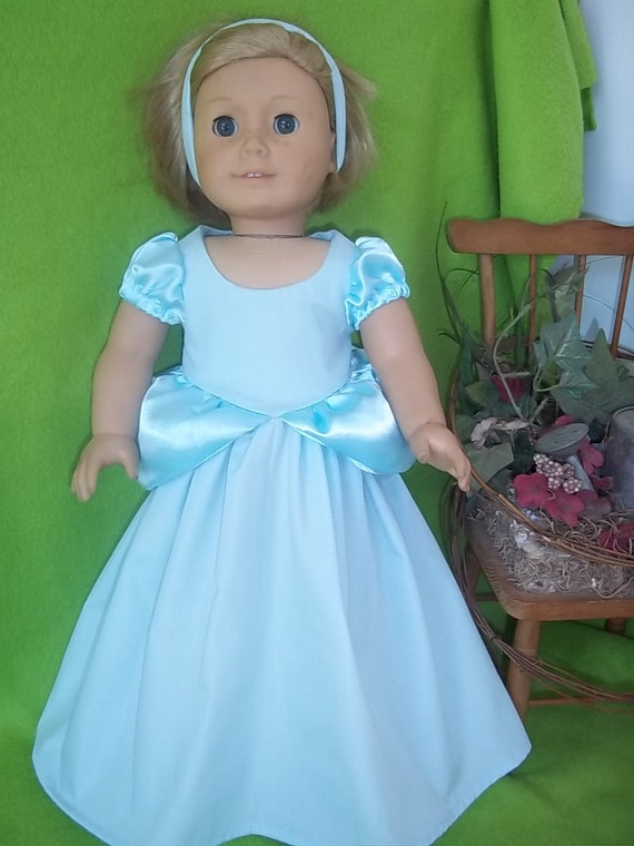 Cinderella Costume fits American Girl Doll Clothes