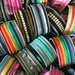 Recycled Vintage Zipper Bangle Bracelet by Re Zip It