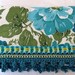 Crochet Edge Pillowcase - Vintage Watercolor Style Floral Fabric and Crochet Edge Pillowcase (PC127)