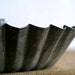 Vintage Tin Fluted Mold