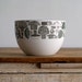 Reserved for Celine Kaj Franck Finel Mushroom Enamel Bowl