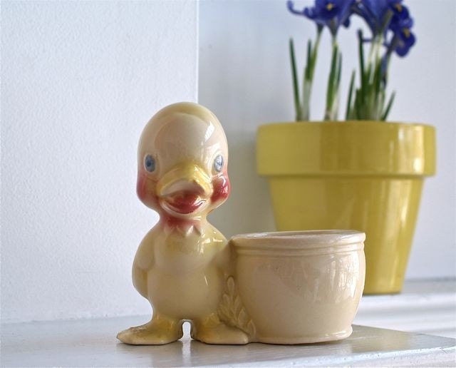 Square Rempel Diamon lil duckie planter Square Rempel Diamon lil duckie planter