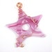 Pink Fused Glass Star Suncatcher