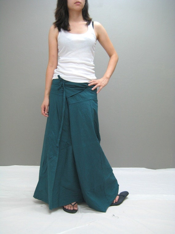 Fall in love with Thai fisherman skirt by thaitee on Etsy