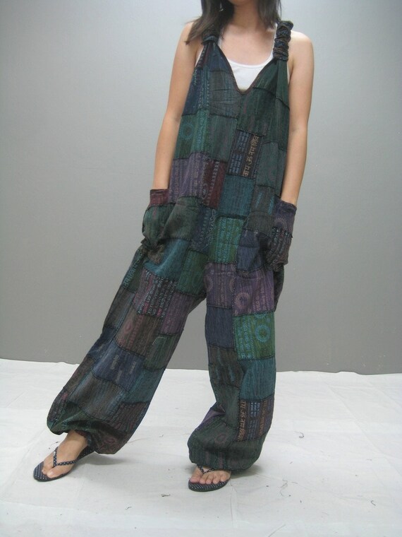 Items similar to Patchwork jumpsuit on Etsy