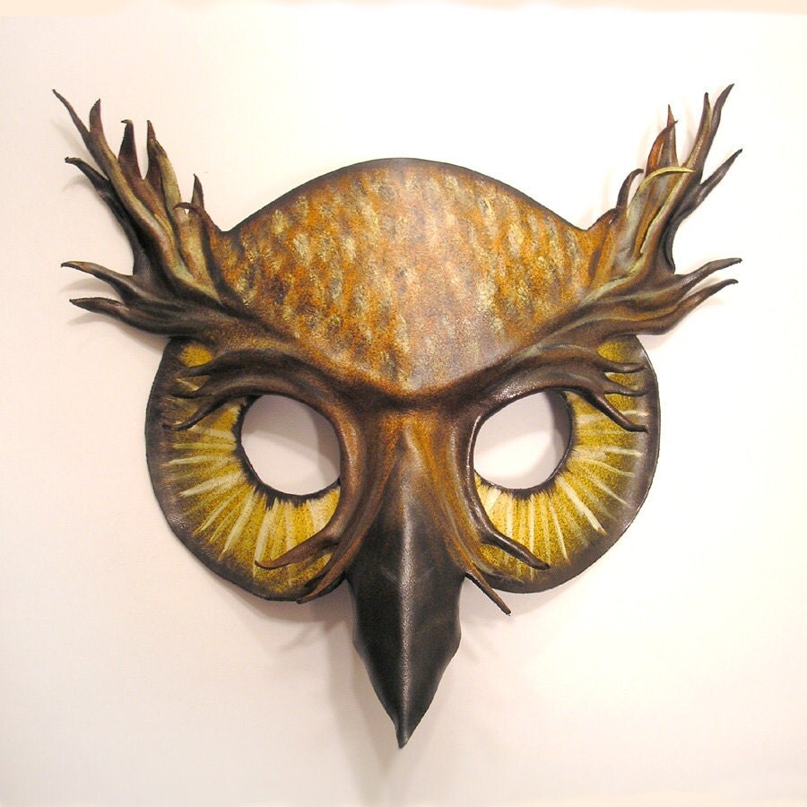 Owl Leather Mask