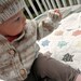 hand knit baby sweater 6 - 12 months unique