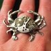 Crab Steampunk Watch Movement Ring UNISEX