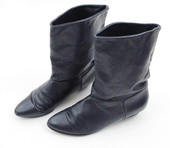 navy blue ankle boots size 4