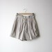 Vintage High Waist Salmon Pinstripe Shorts