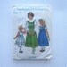 Vintage Girls Sewing Pattern The Childrens Corner Louise Size 7 - 8