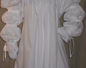 DDNJ 3 tier Nobility Court Chemise Plus Custom Made Your ANY Size Anime larp Lolita Renaissance Medieval Costume Halloween Medieval Pirate