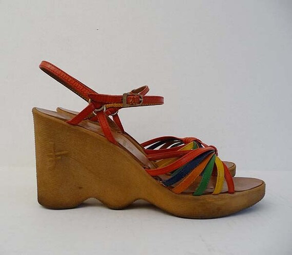 Vintage 70�s Rainbow Famolare Hi Lo by