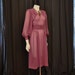 1940s dress / Lovely In Lilac Vintage 40's Sheer Billowy Silk Chiffon Dress