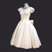1950s dress / Vintage 50's Emma Domb Lace Tulle Full Skirt Wedding Dress